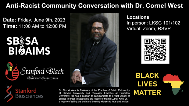 Anti-Racist Community Conversation with Dr. Cornel West