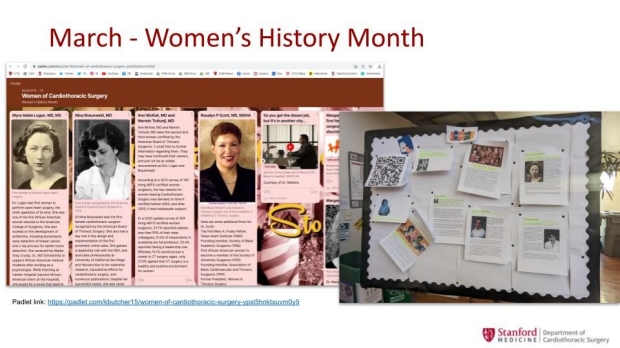 Women's History Month celebration