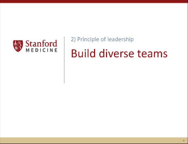 Authentic Leadership - Build Diverse Teams