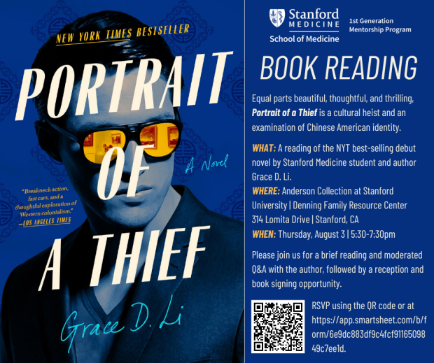 Portrait of a Thief Book Reading