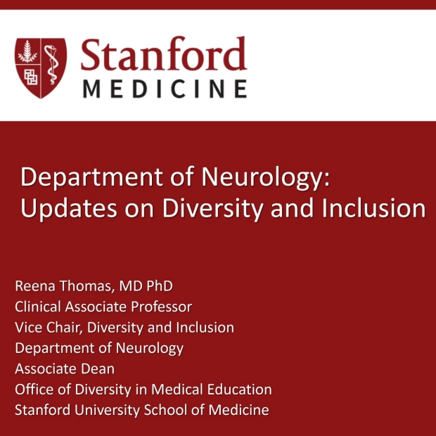 Department of Neurology: Updates on Diversity and Inclusion