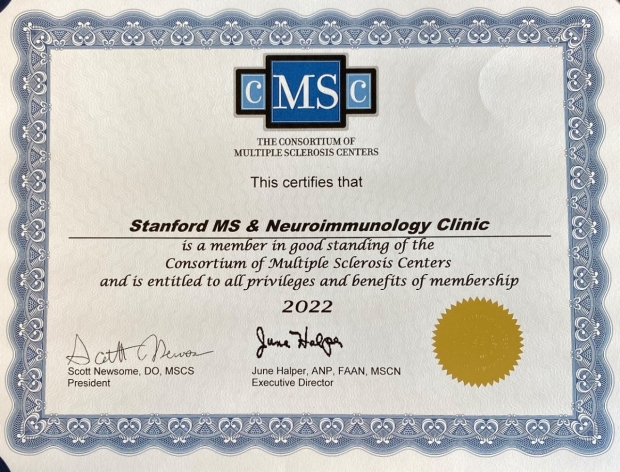 CMSC Certificate 2022