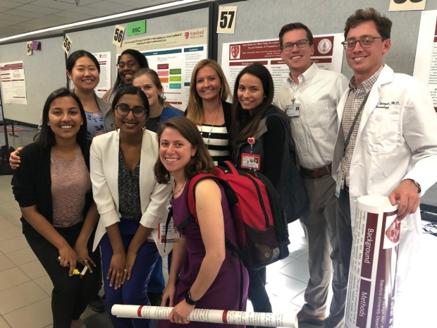 Stanford Neurology residents & fellows presented 20 posters at the 2019 Stanford Resident & Fellow Quality Improvement & Patient Safety Symposium