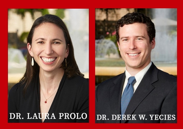 Dr. Laura Prolo and Dr. Derek Yecies