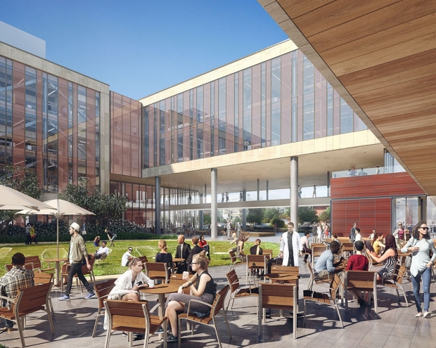 Rendering of the Center for Academic Medicine