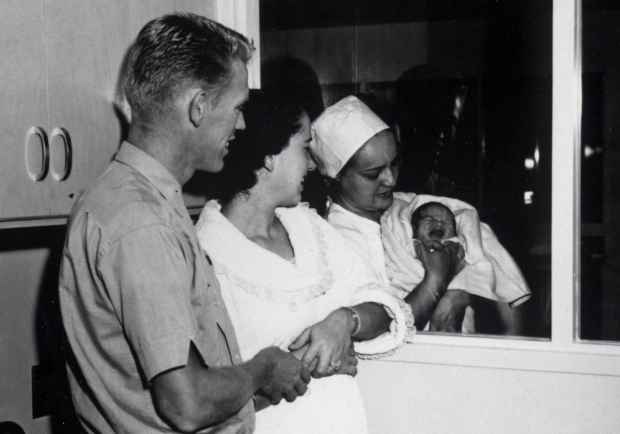 First baby born at Valley Memorial Hospital was Tommy 1961 Baker in 