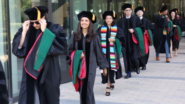 School of Medicine class of 2023 exhales, celebrates, receives ambitious marching orders