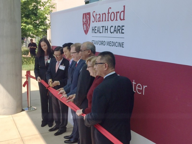 Photo of the Stanford Cancer Center South Bay opening ceremony