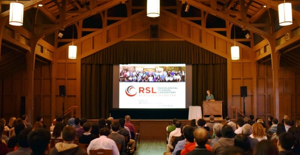 Photo of Kim Butts Pauly speaking at the 2017 Joint Retreat in Asilomar, CA